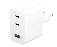 PanzerGlass empower Turbo 70W 2 x USB-C + USB-A Silver White - 1546801 - zdjęcie 1